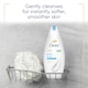 image 4 of Dove Gentle Exfoliating Body Wash 225Ml