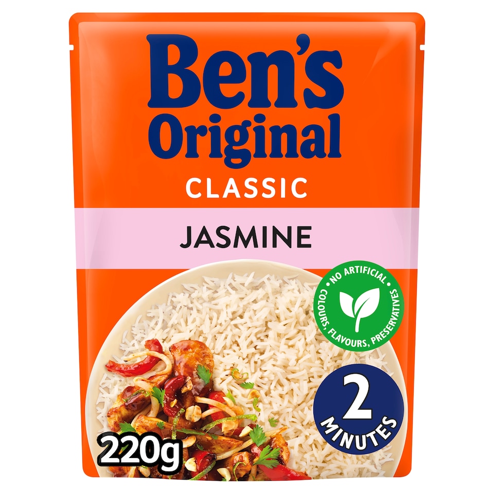 image 1 of Ben's Original Jasmine Microwave Rice 220g