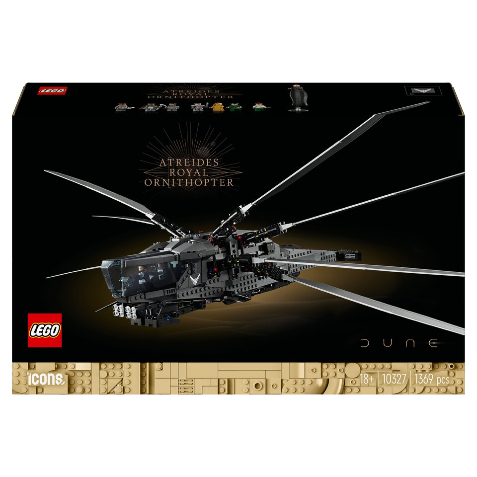 obrázok 1 z LEGO Icons 10327 Duna: Atreides Royal Ornithopter