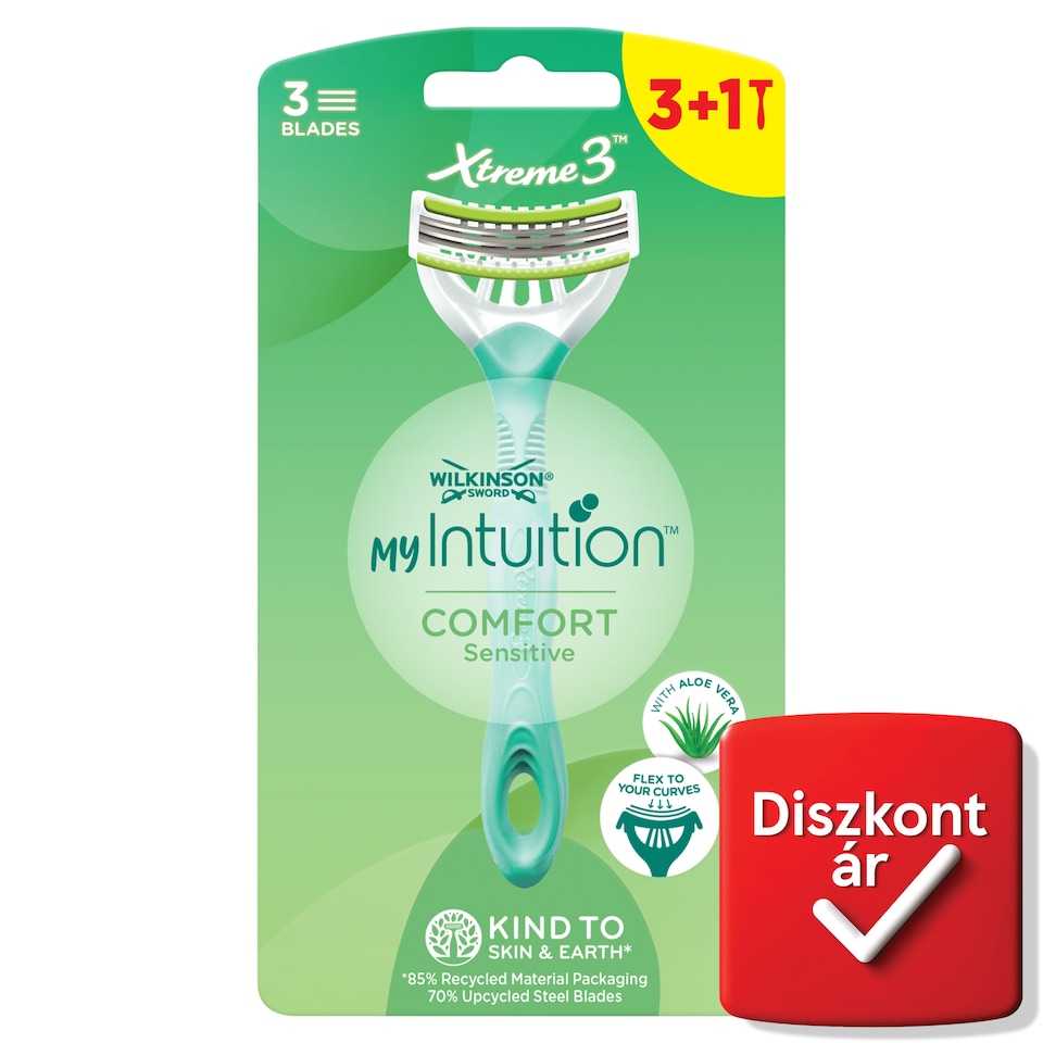 Wilkinson Sword Xtreme3 myIntuition Comfort Razor 3 pcs