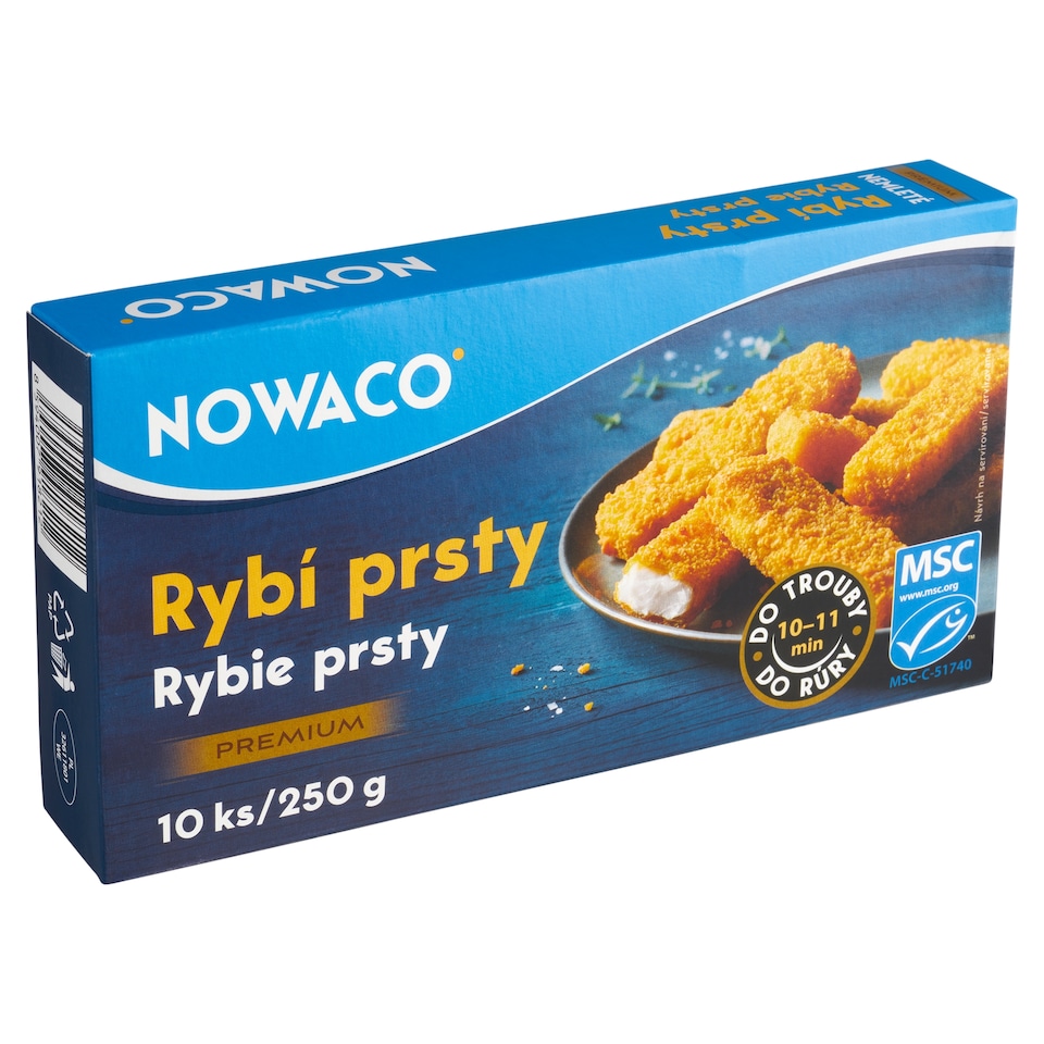 Obrázek 1 pro produkt Nowaco Premium rybí prsty 10 ks 250g