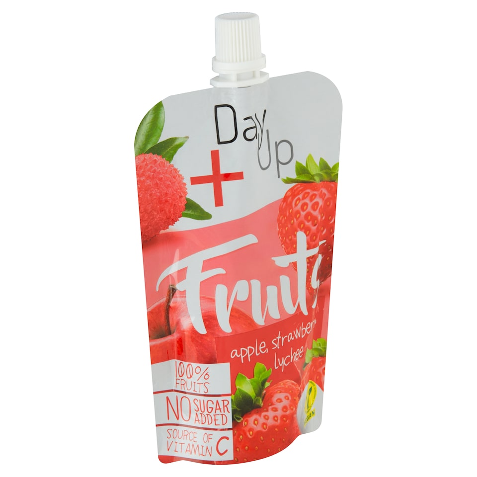 image 1 of Day Up Apple Puree with Strawberry, Lychee and Vitamin C 100 g