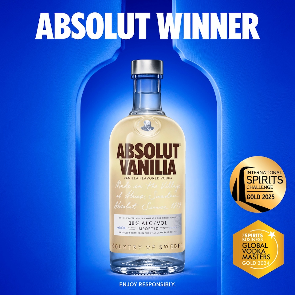 image 1 of Absolut Vanilla Vodka 70Cl