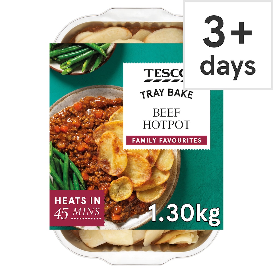 Tesco Tray Bake Beef Hotpot 1.3kg