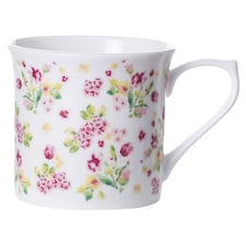 F&F Home Bone China Floral Mug