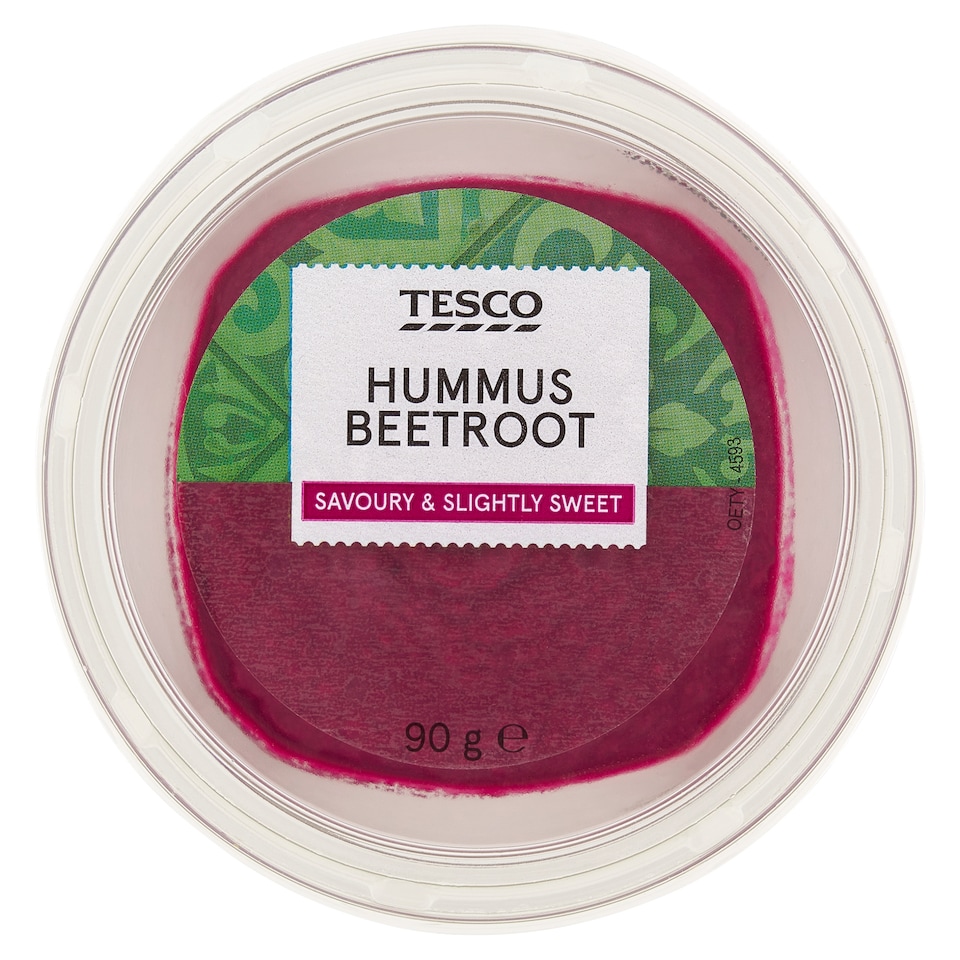 Tesco Hummus Beetroot 90 g