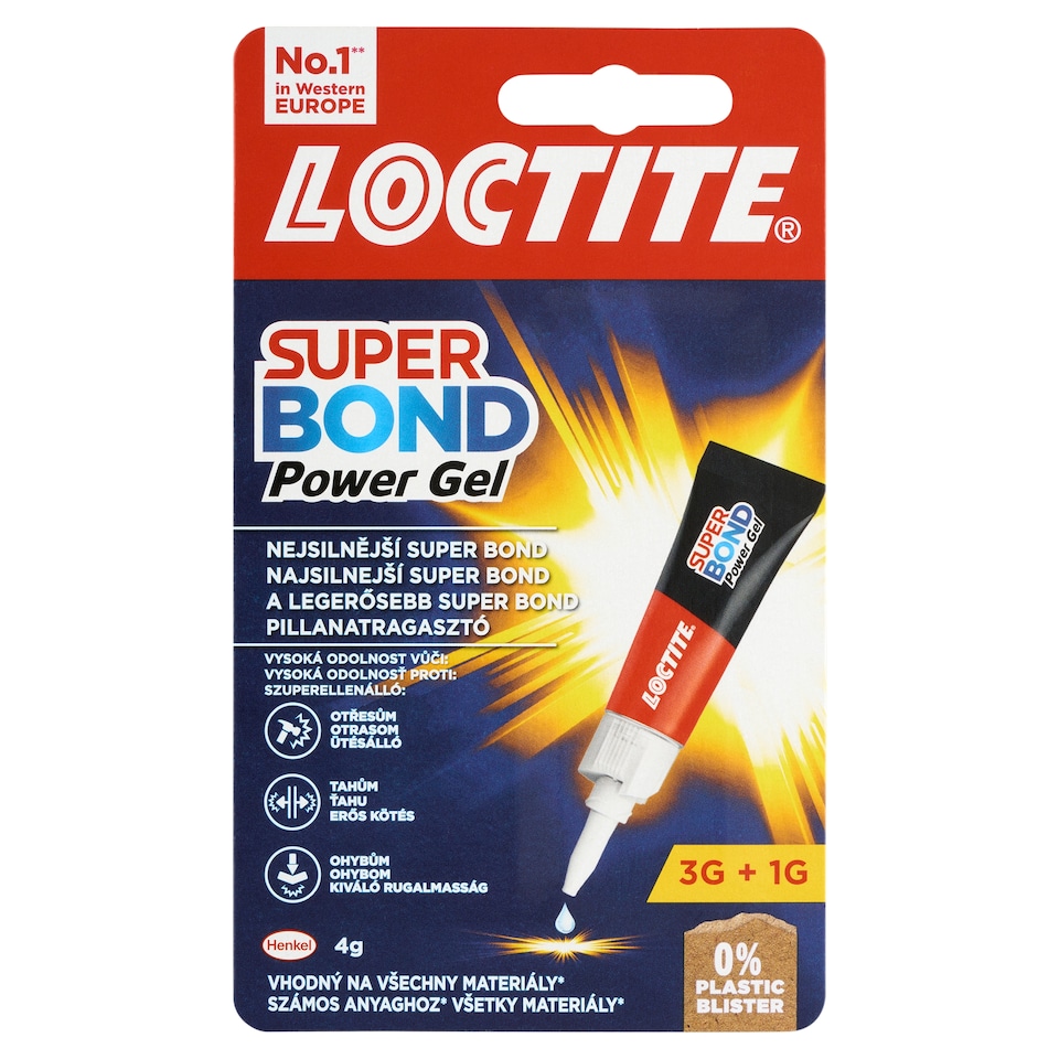 obrázok 1 z Loctite Super Bond Power Gel 4 g