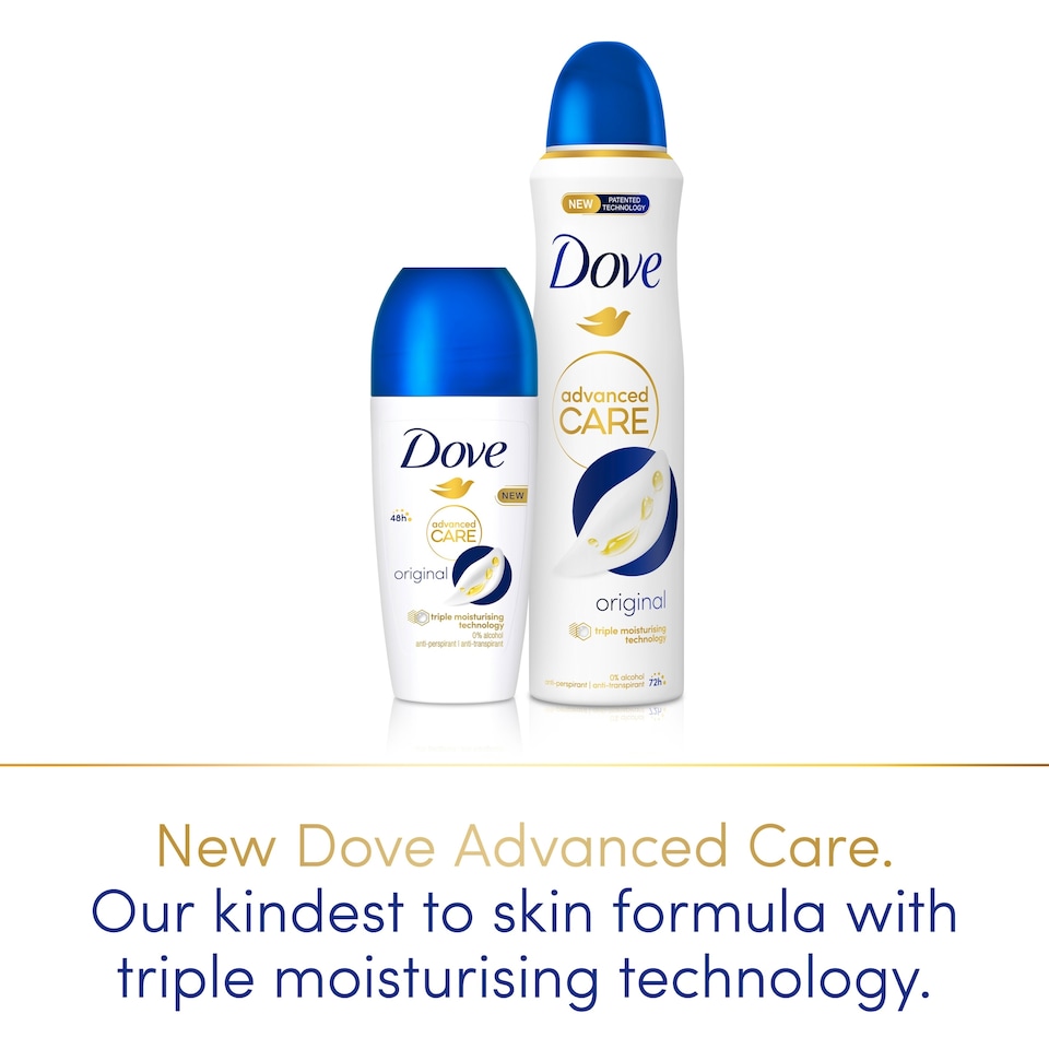 image 1 of Dove Women Original 72h Advanced Care Antiperspirant Deodorant 200ml