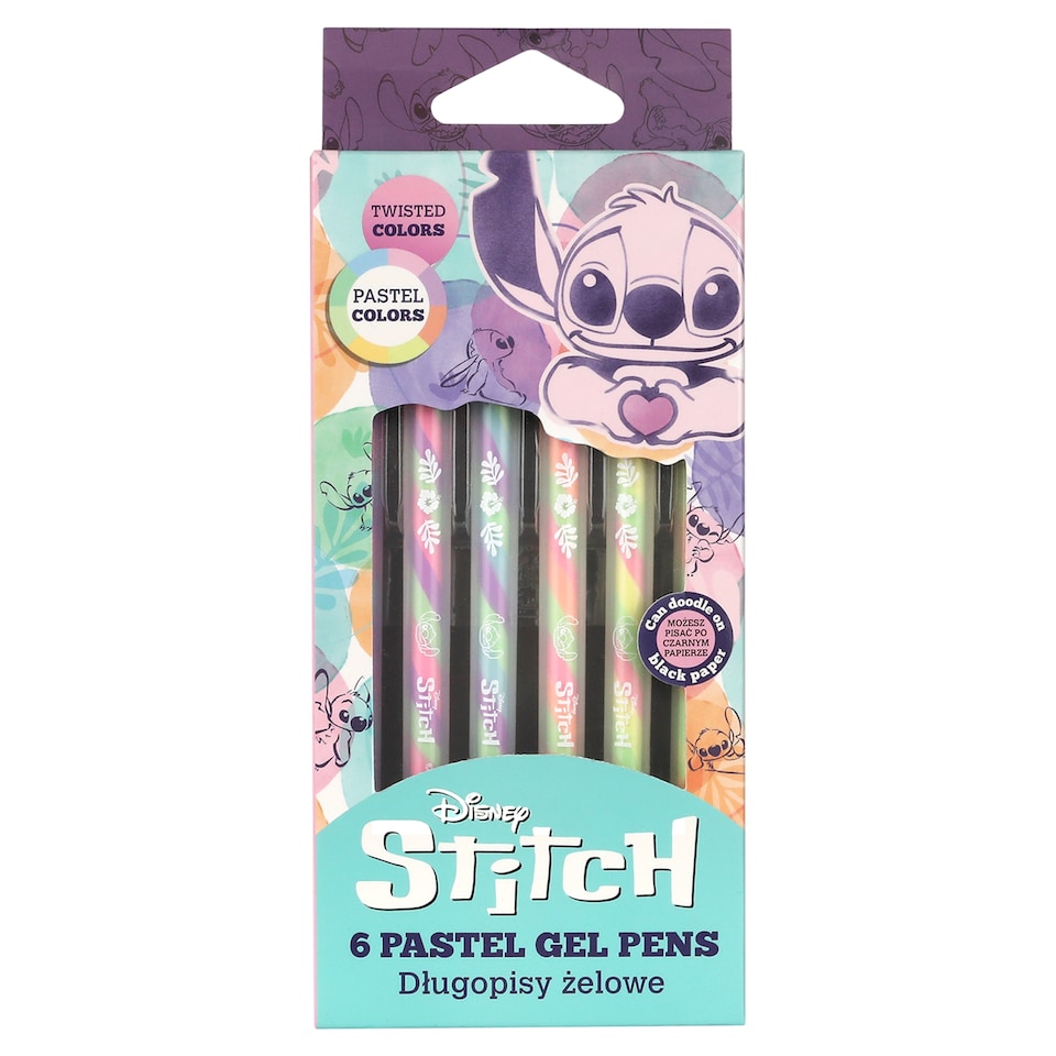 Obrázek 1 pro produkt Disney Stitch gelová pera 6 ks