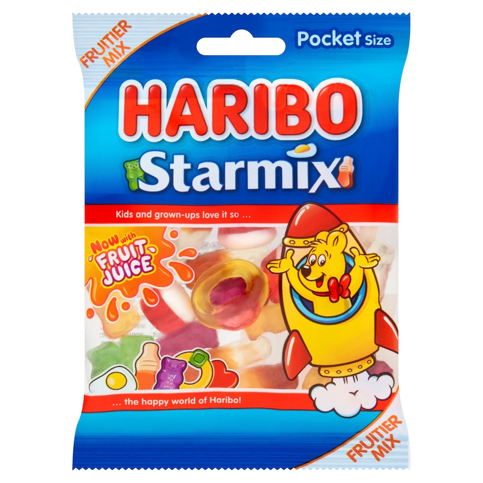 Haribo Starmix Handy Pack 42G Tesco Groceries