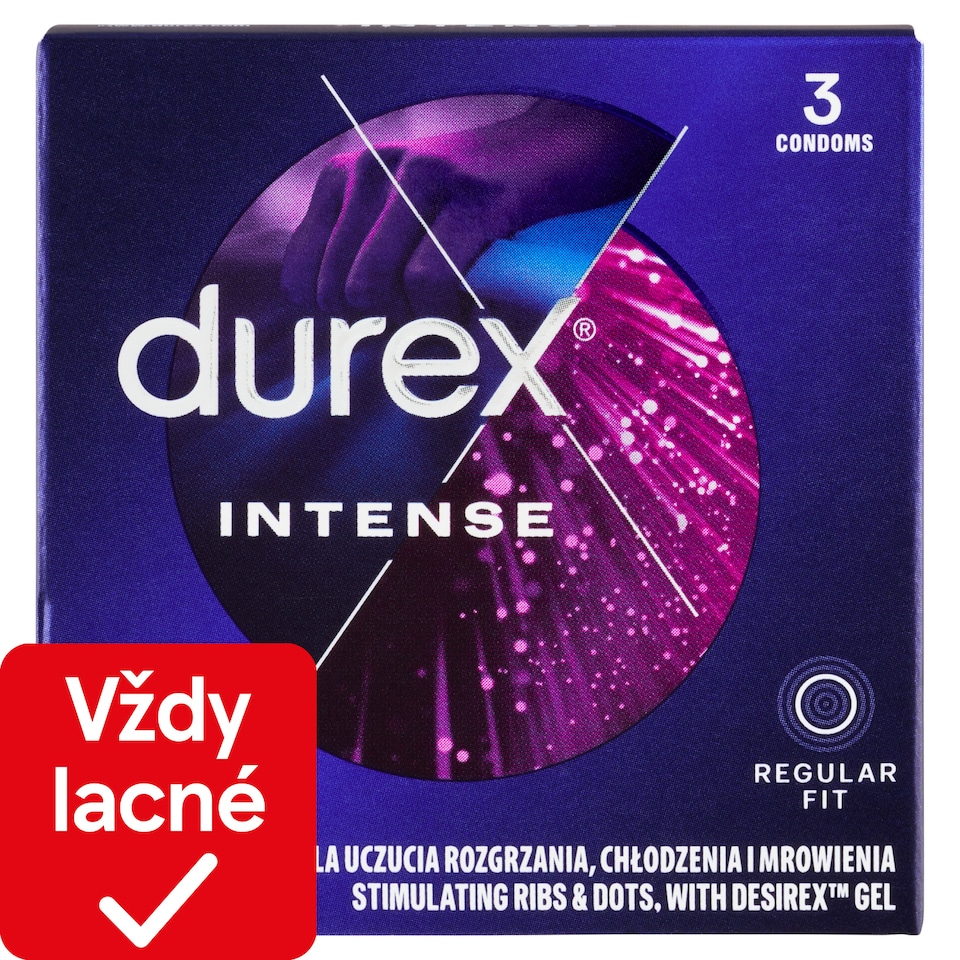 obrázok 1 z Durex Intense prezervatívy 3 ks