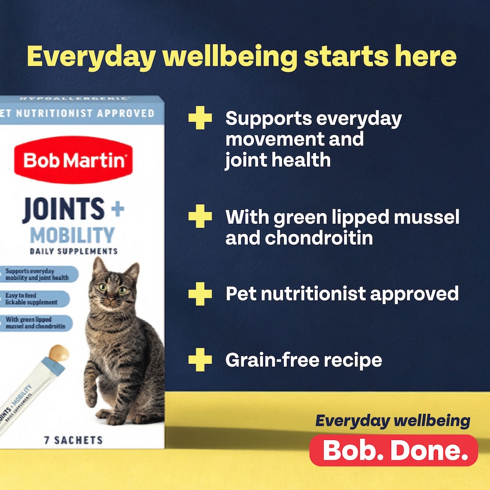 image 1 of Bob Martin Joint + Mobility Daily Supplements 7 Sachets 105G