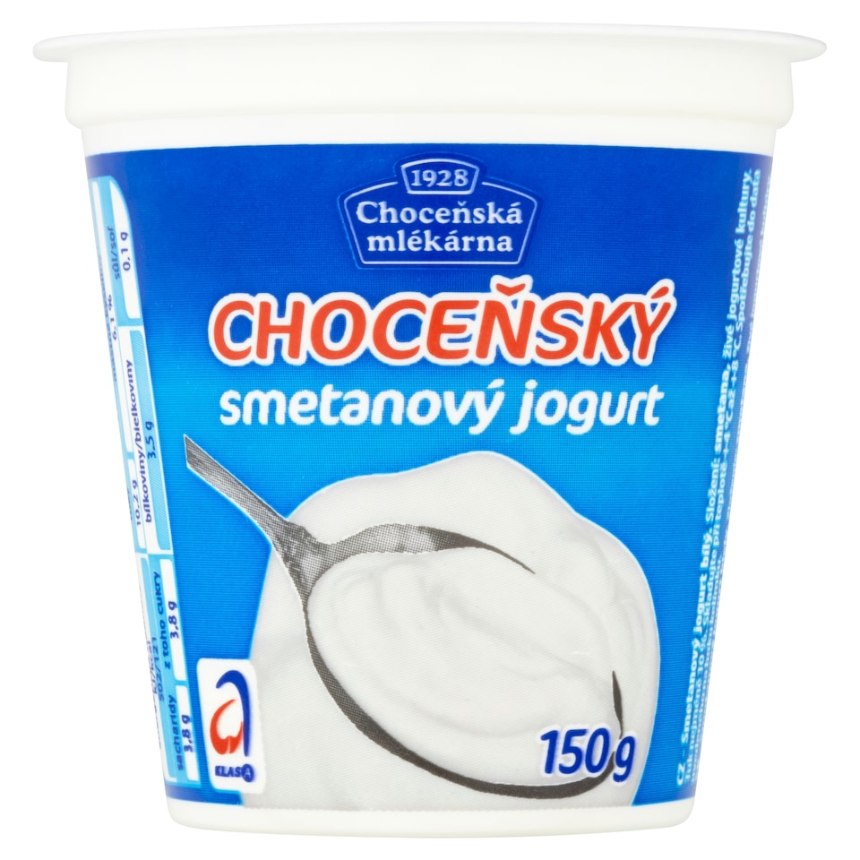Choceňská Mlékárna Choceňský smetanový jogurt bílý 150g