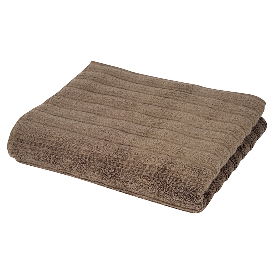 F&F Home Dark Mole Ribbed törülköző 70 cm x 130 cm