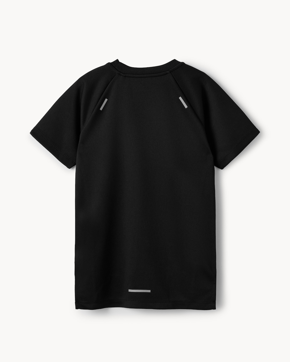 image 1 of F&F Active Boys ULTRAMOVE Short Sleeved T-Shirt in Black