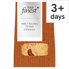 Tesco Finest Milk Chocolate Orange Cookies 4 Pack