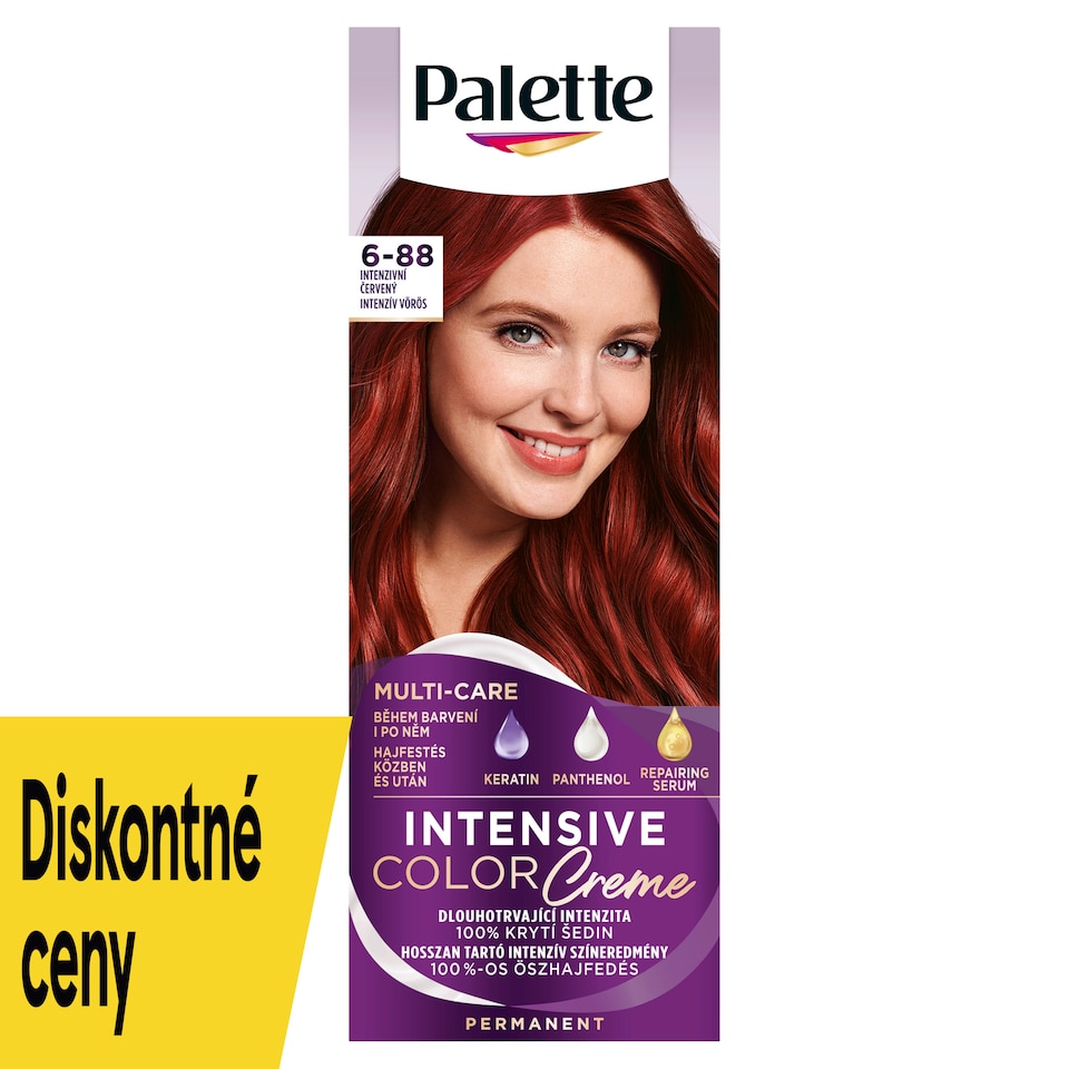 image 1 of Palette Intensive Color Creme Hair Color Intense Red 6-88