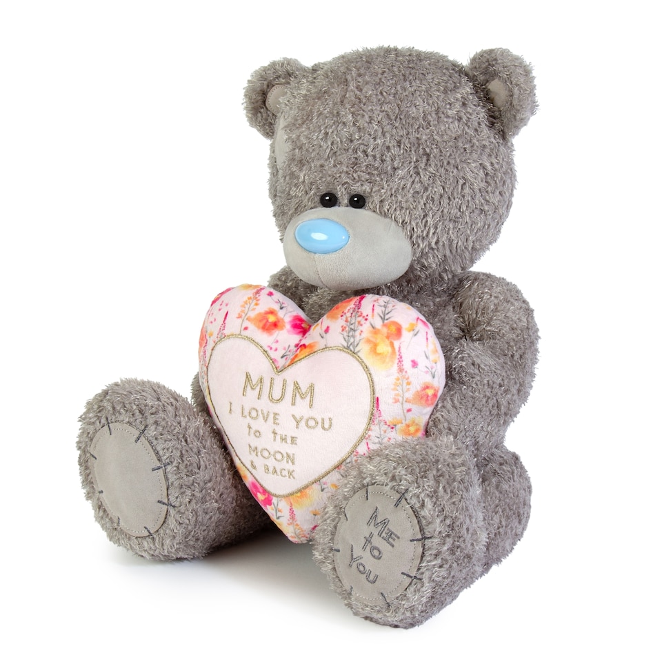 image 1 of Me To You Mother's Day I Love You To The Moon & Back Bear Plush
