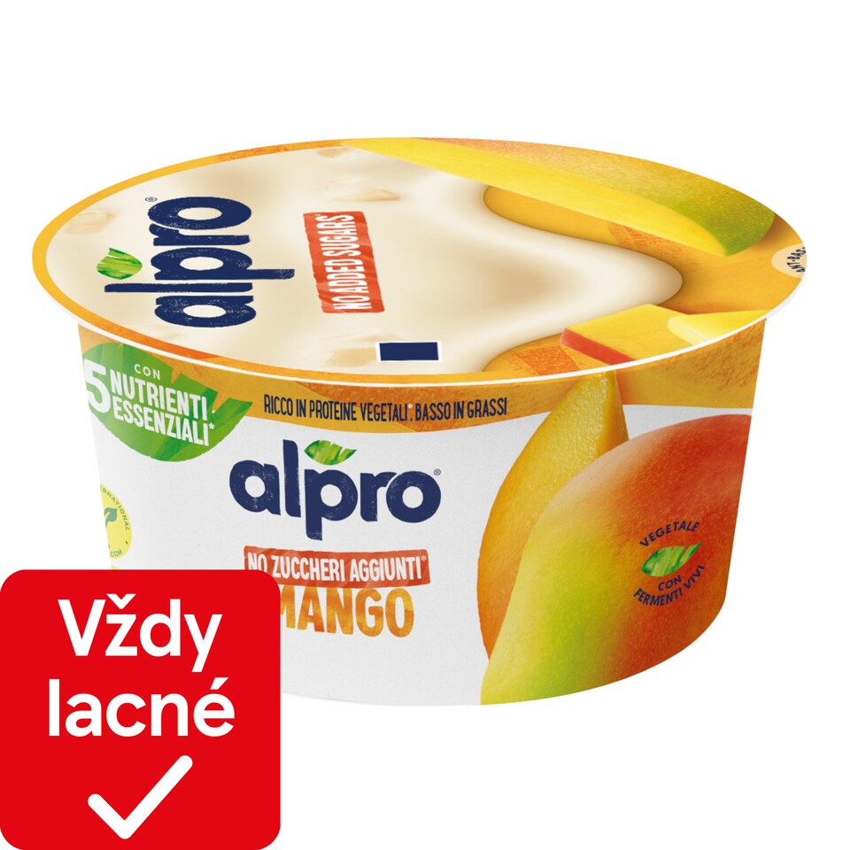 ALPRO Mango Soy Fermented Product with No Added Sugar 135g