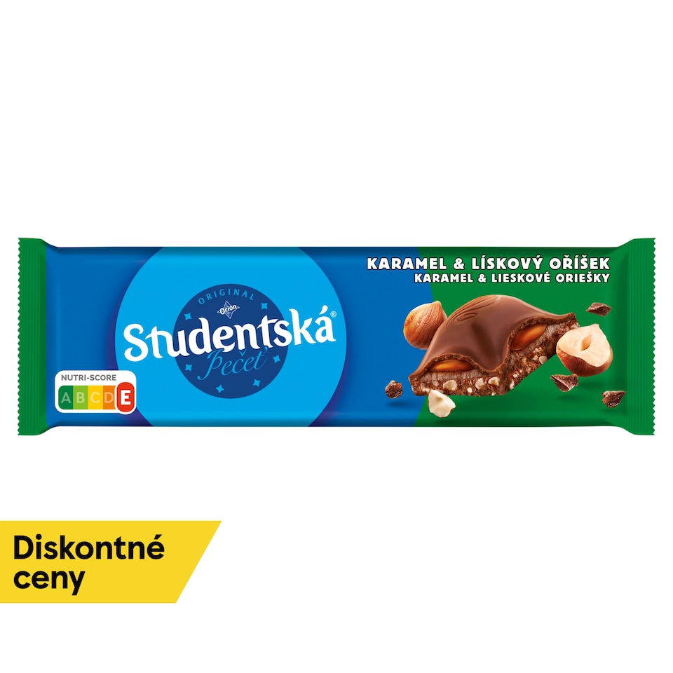 ORION Študentská pečať Hazelnut & Caramel 235 g