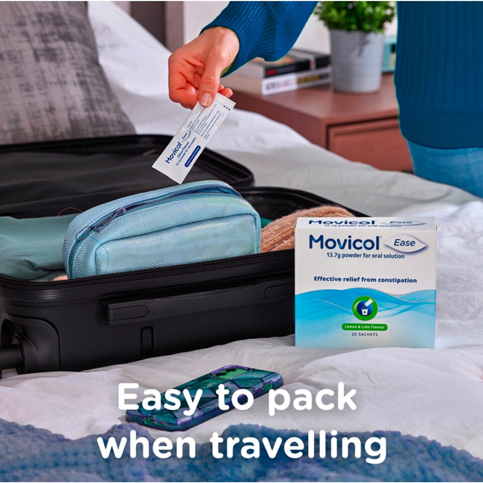 image 1 of Movicol Ease Citrus Powder Sachets - Effective Relief For Constipation 20X13.7G