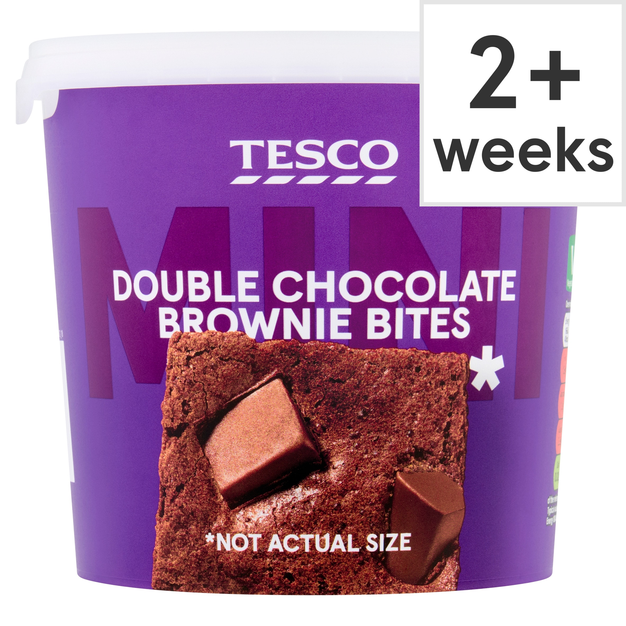 Tesco Double Chocolate Brownie Mini Bites 230g
