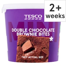 Tesco Double Chocolate Brownie Mini Bites 230g
