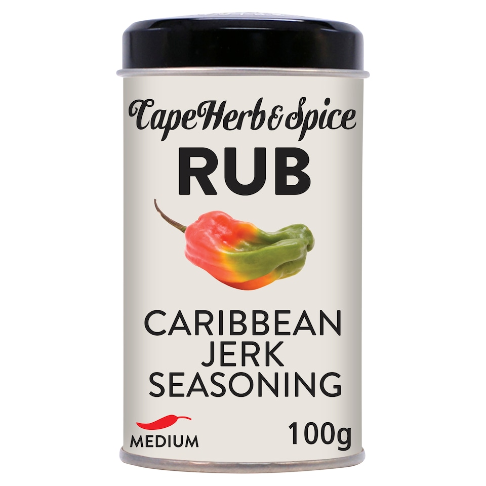 image 1 of Cape Herb & Spice Rub Caribbean Jerk Seasoning 100g