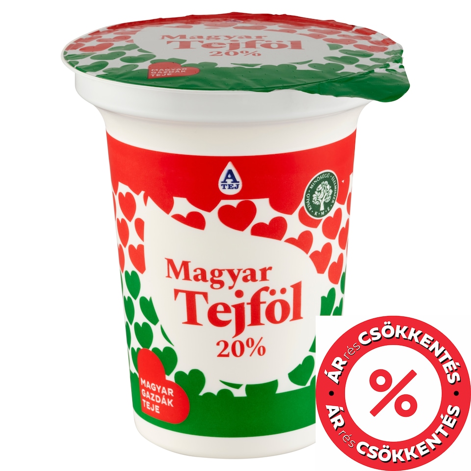 Magyar Tejföl tejföl 20% 330 g