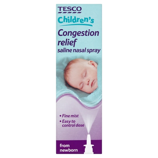 T. SALINE NASAL SPRAY CHILDRENS Tesco Groceries