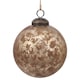 image 2 of Tesco Tarnished Gold Baubles Christmas Decorations 4 Pack