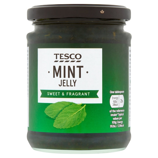 Tesco Mint Jelly 340G Tesco Groceries