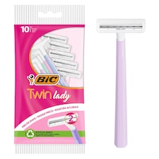 BIC Twin Lady Womens Razors 10 Pack