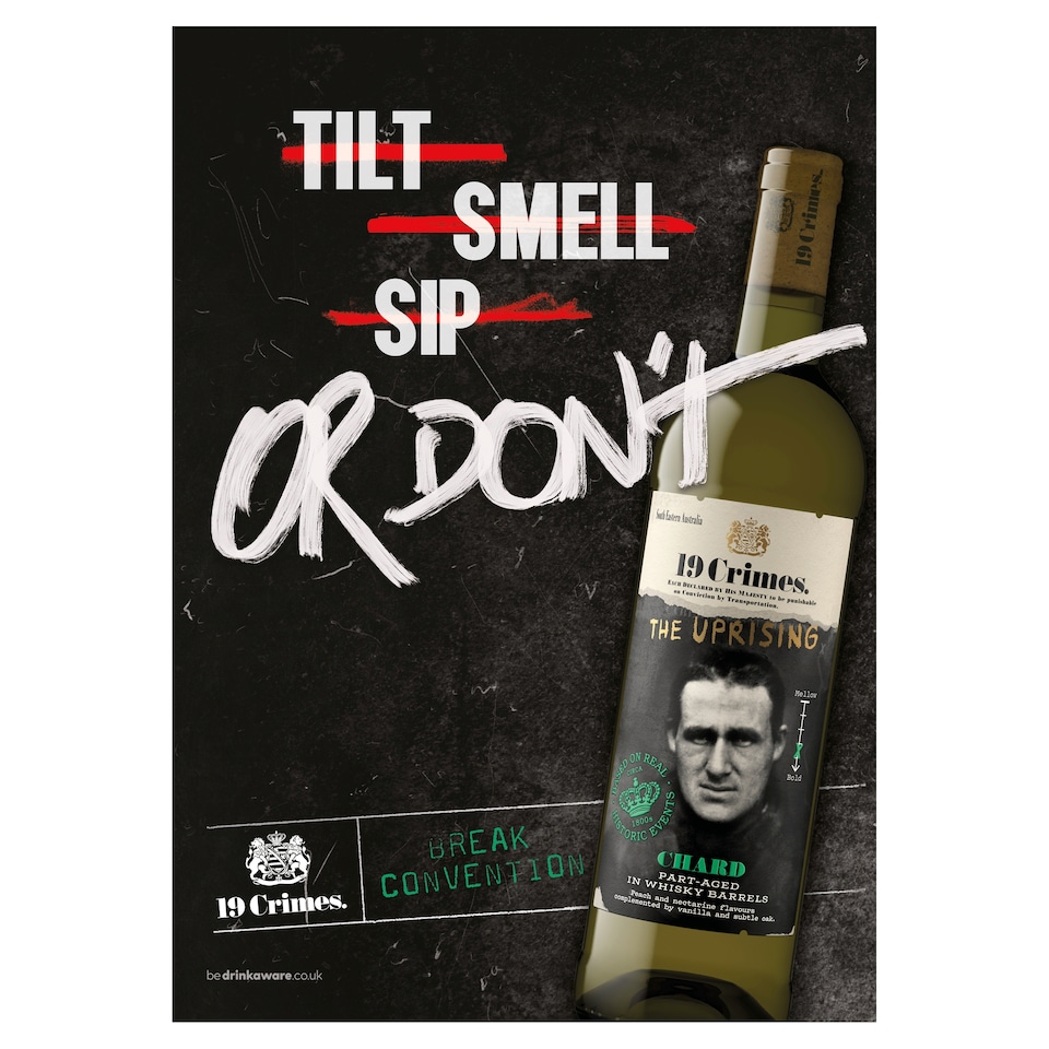 image 1 of 19 Crimes The Uprising Chardonnay 750ml