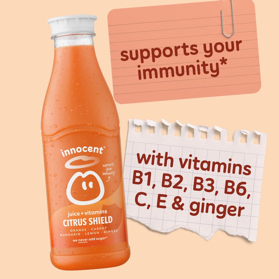 image 1 of innocent Citrus Shield Juice with Vitamins 330ml