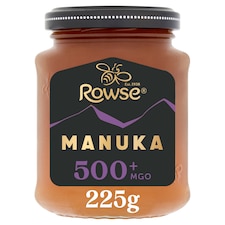 Rowse Authentic Manuka New Zealand Honey 500+ Mgo 225G
