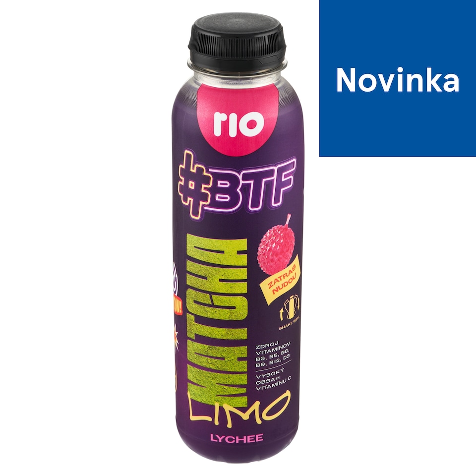 Rio BTF Matcha Lyche Limo Lychee Non-Carbonated Soft Drink 400 ml
