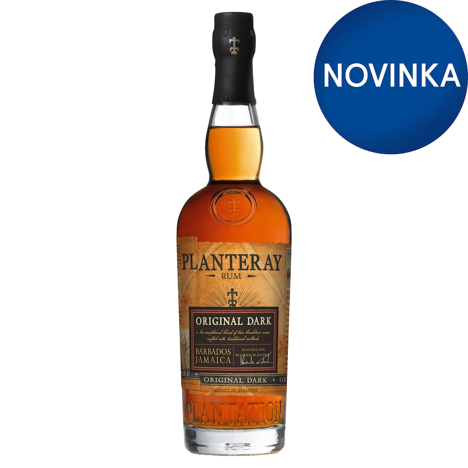 Planteray Original Dark rum 40% 0,7 l