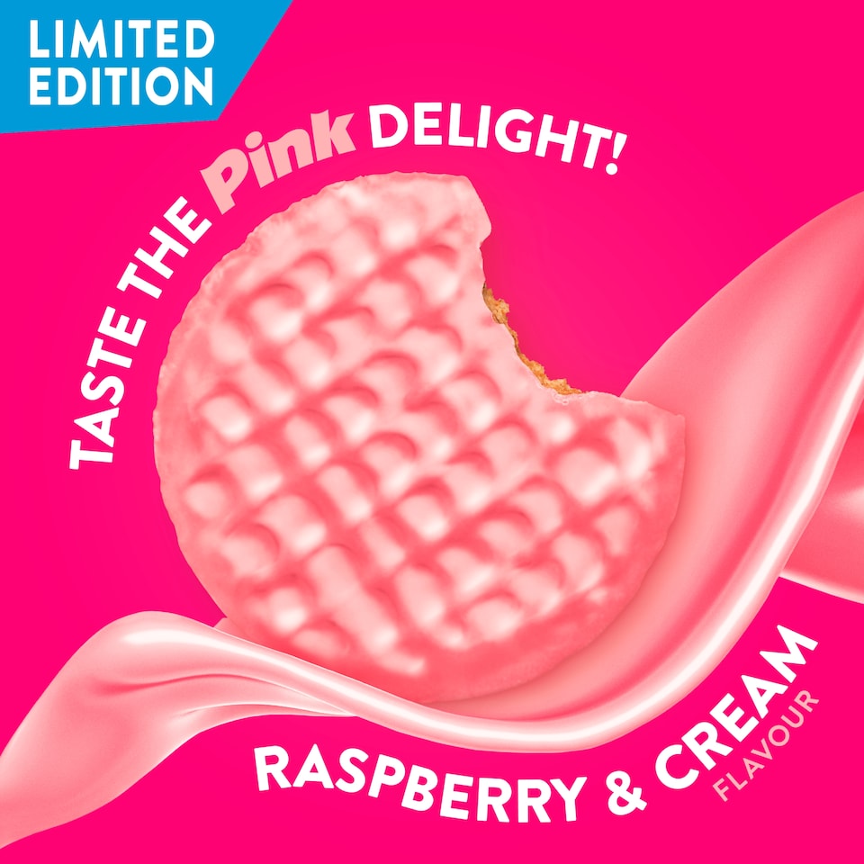 image 1 of McVitie's Digestives Pink Raspberry & Cream 232g