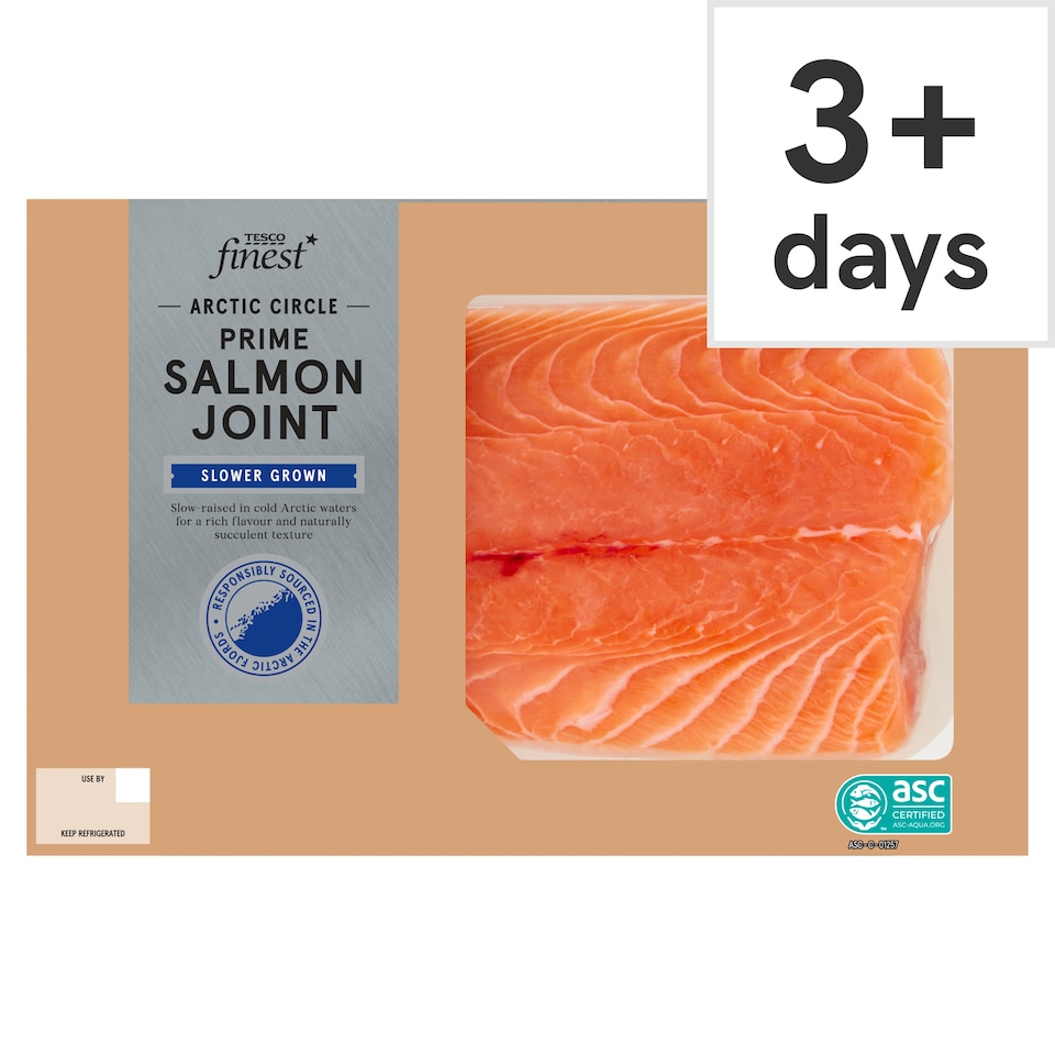 Tesco Finest Arctic Circle Prime Sharing Salmon Fillet 500g