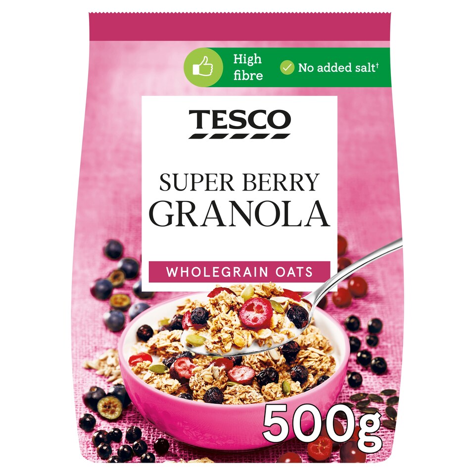Tesco Superberry Granola 500G