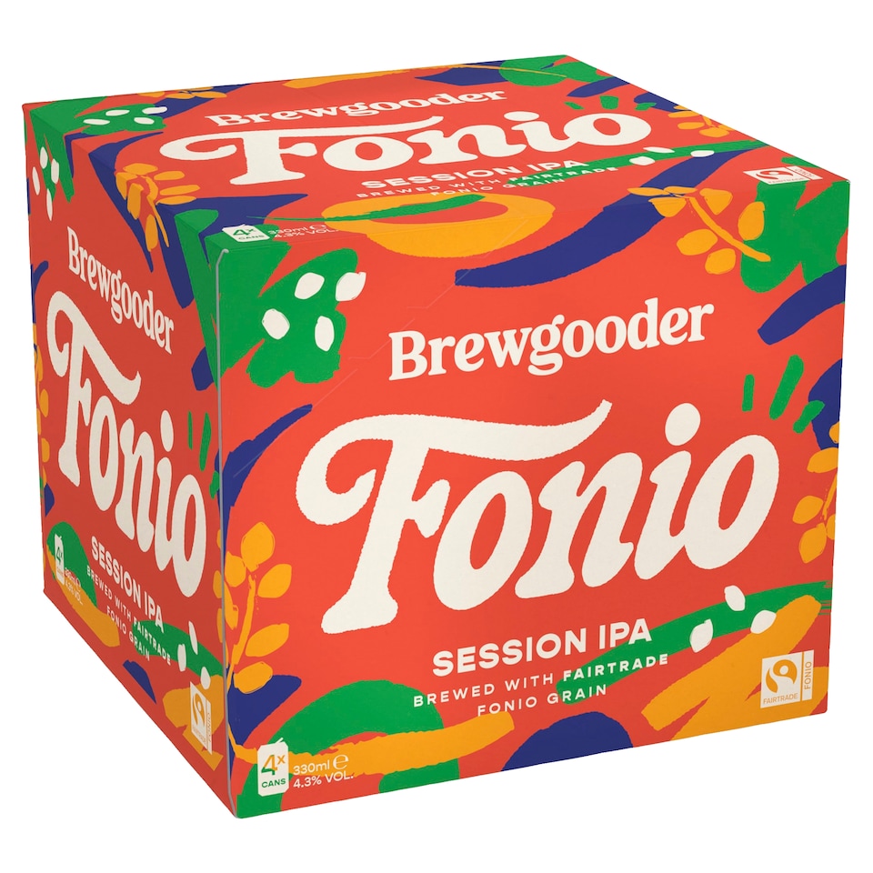 Brewgooder Fonio Session IPA 4x330ml 