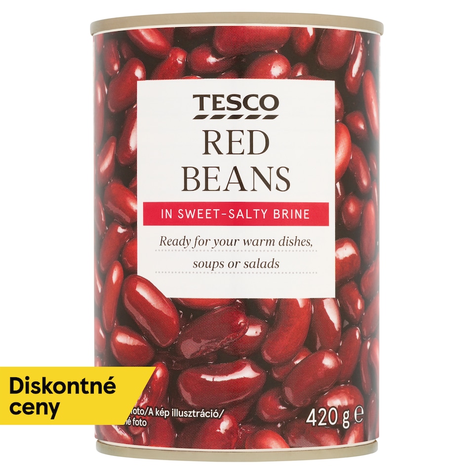 Tesco Red Beans in Sweet-Salty Brine 420 g