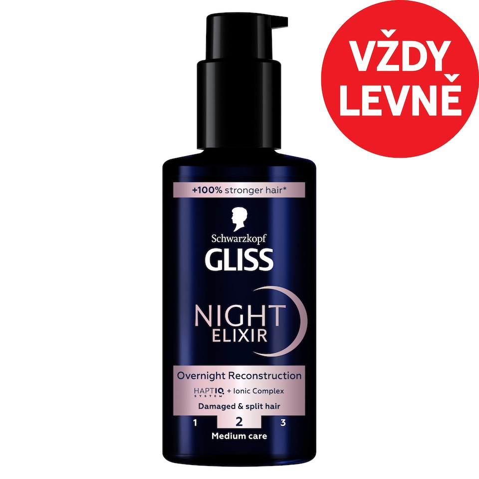 Schwarzkopf Gliss Night Elixir Overnight Reconstruction 100ml