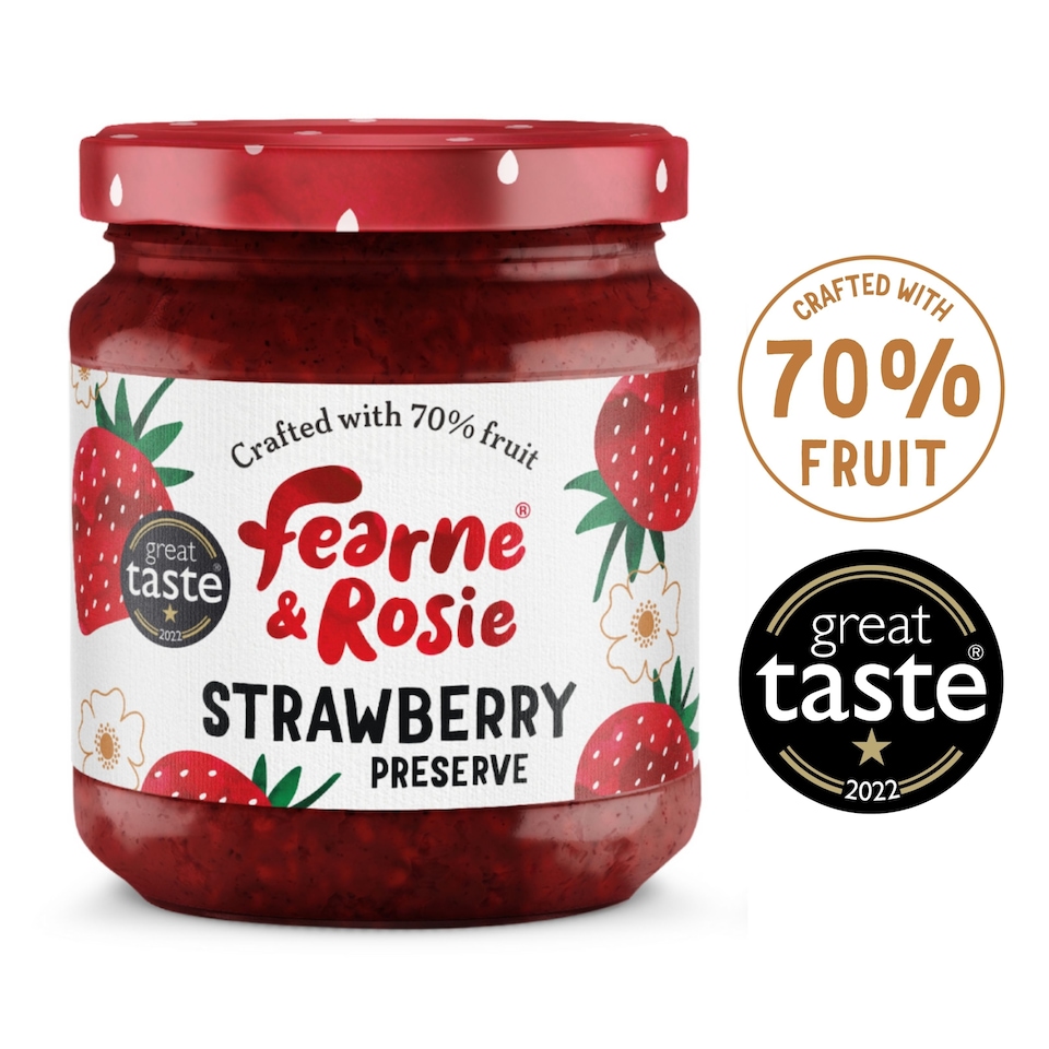image 1 of Fearne & Rosie Strawberry Preserve 310g