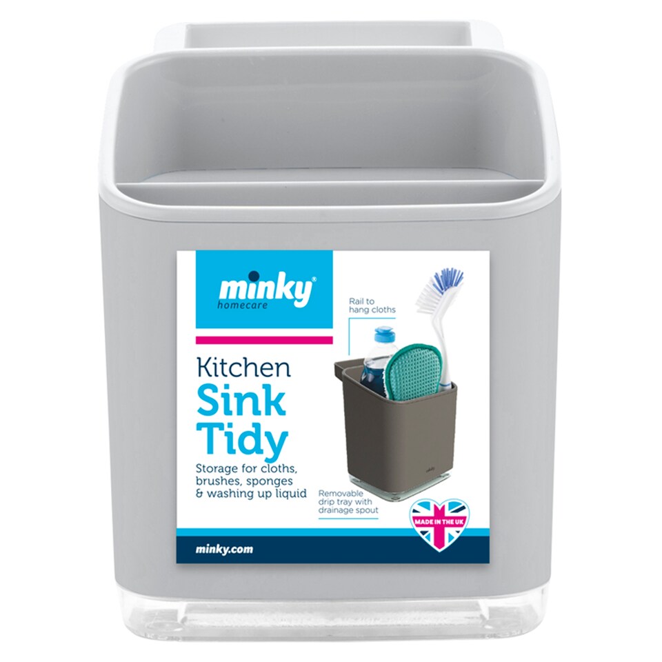 Minky Sink Tidy Grey