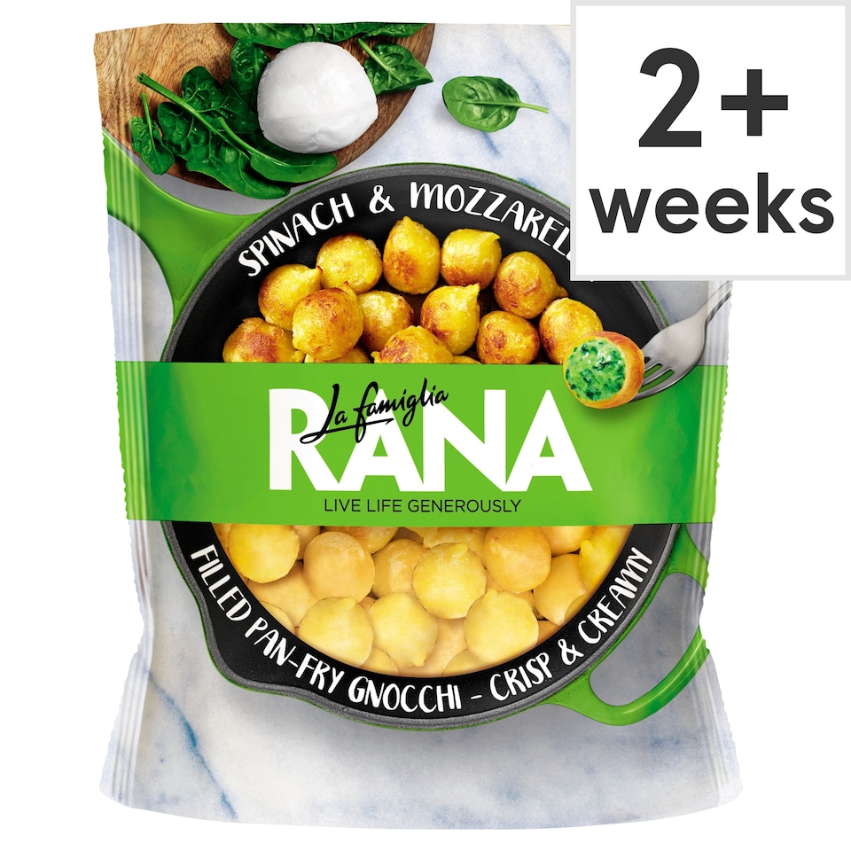 image 1 of La Famiglia Rana Spinach & Mozzarella Filled Gnocchi 280G