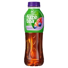 Fuze Tea Non-Carbonated Forest Fruit Flavored Soft Drink with Black Tea Extract 500 ml