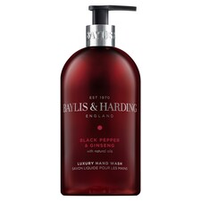 Baylis & Harding Black Pepper And Ginseng Handwash 500Ml