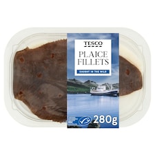 Tesco Plaice Fillets 280G